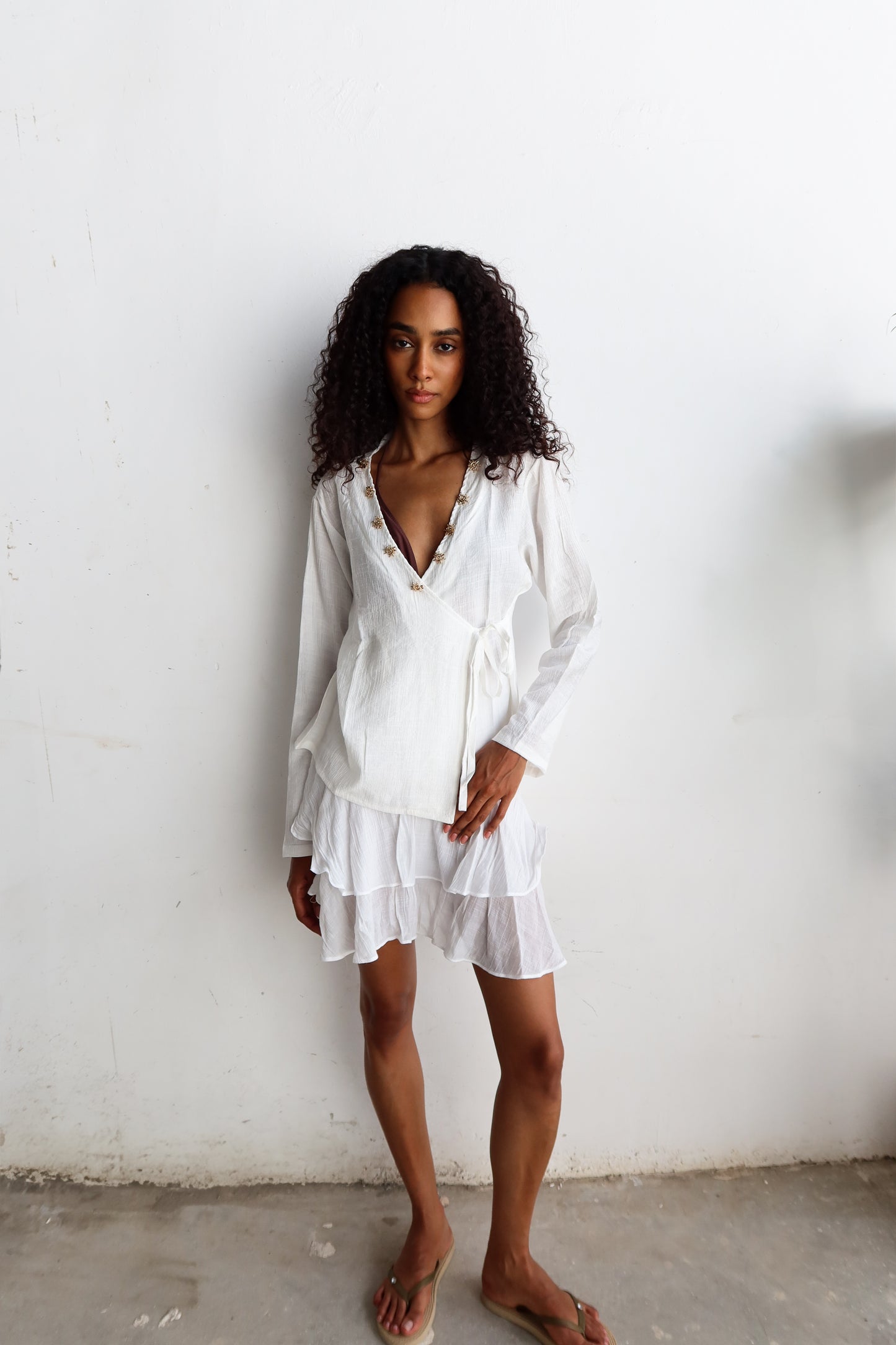 Soleil Linen Wrap