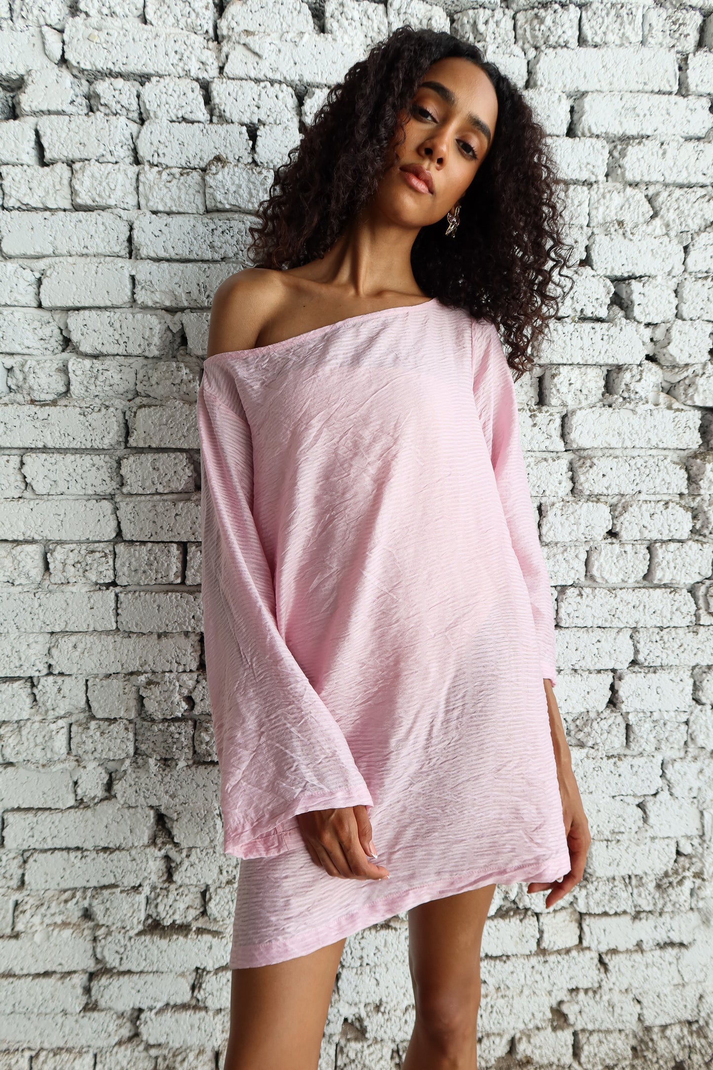 Boat Neck Beach Dress