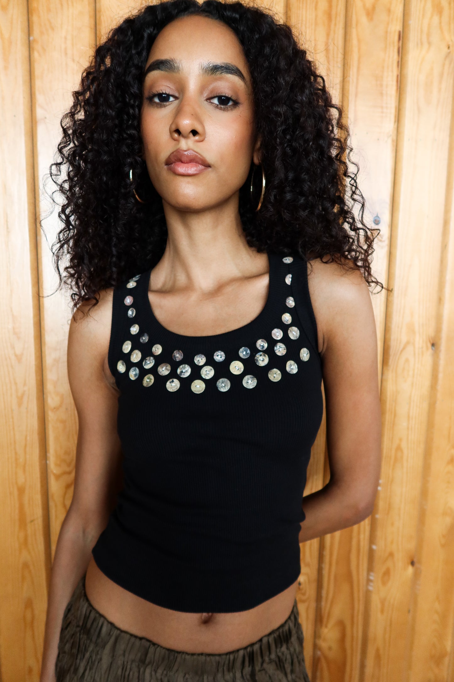 Sadaf Tank-top - Black